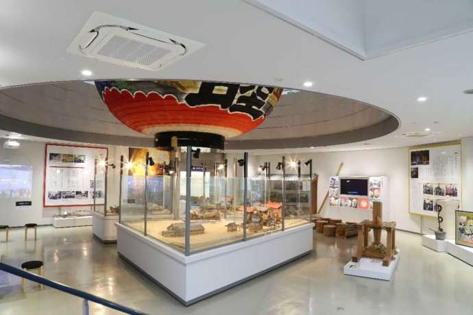 「一色学びの館」1階の常設展示コーナーの様子（その3）