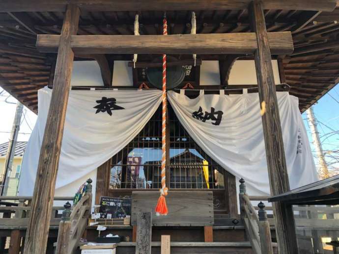 旗下山慈眼寺の薬師堂