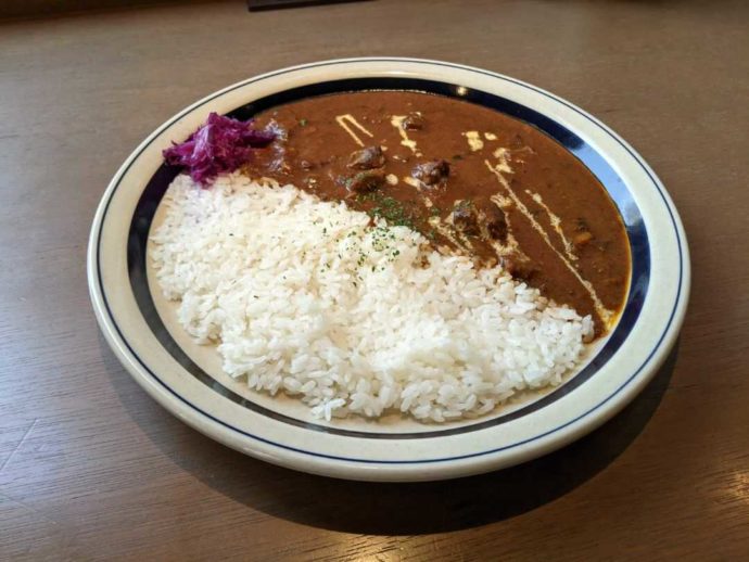 神保町ブックセンターのホロホロ和牛カレー