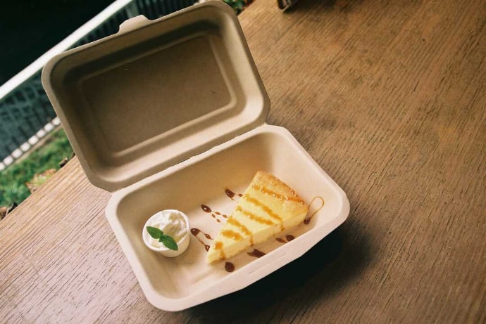 10°CAFE 高田馬場店のベイクドチーズケーキ
