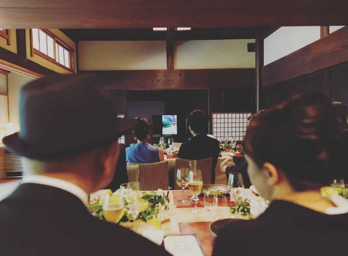 鎌倉古今の結婚式の演出