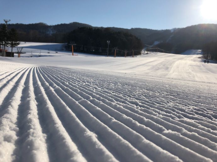 北海道旭川市にあるカムイスキーリンクススキー場のゲレンデ