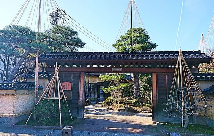 旧加賀藩士高田家跡 外観