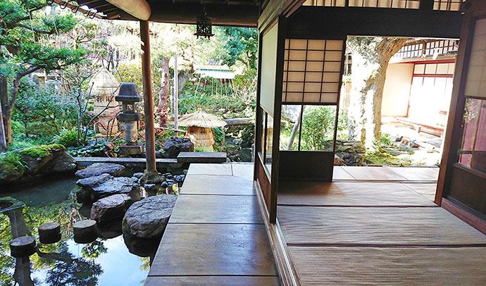 野村家 庭園が見える部屋