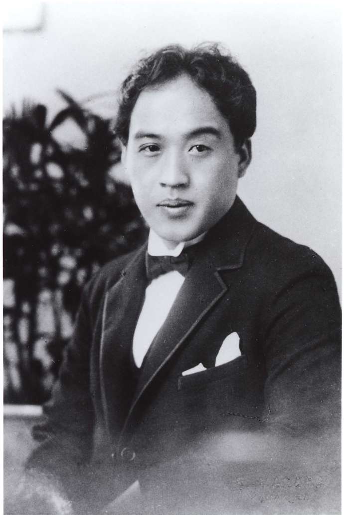 高畠華宵氏の肖像