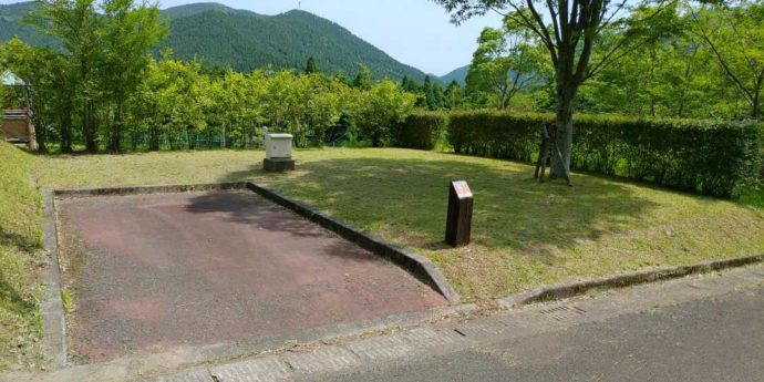 オートキャンプ森のかわなべのAサイト