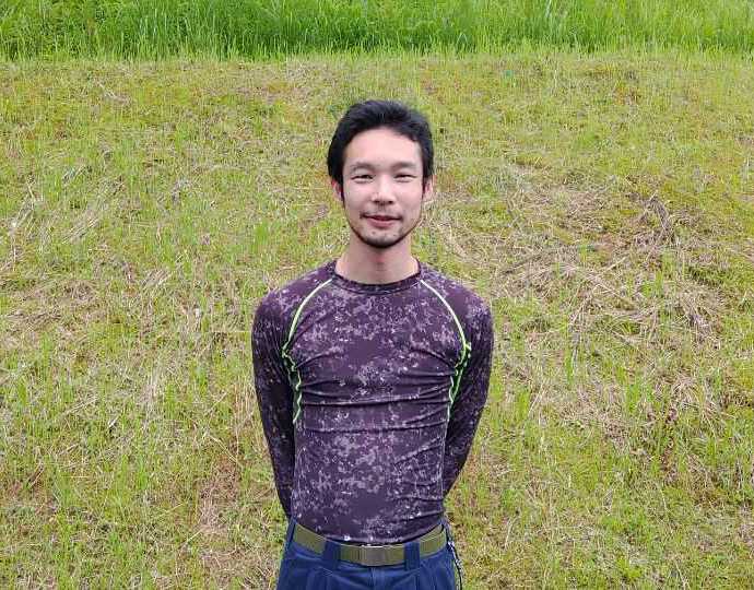 オートキャンプ森のかわなべの管理人である仮山さん