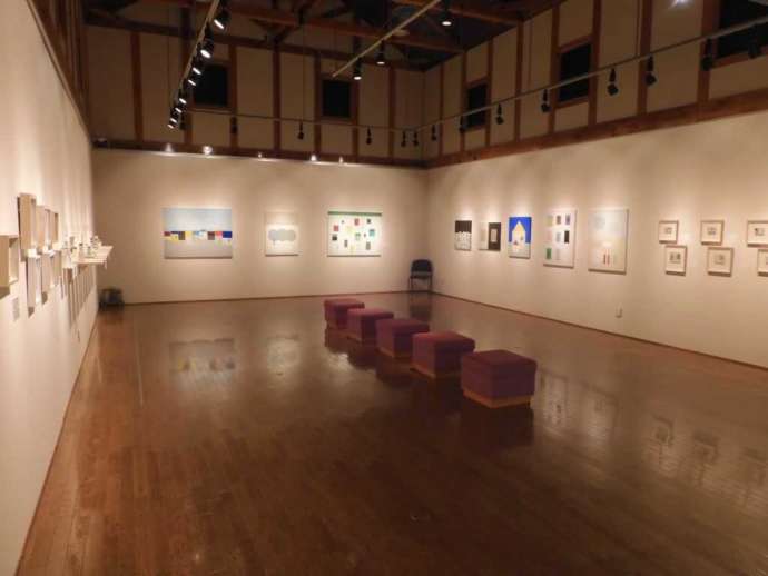 「喜多方市美術館」内部の様子(その3)