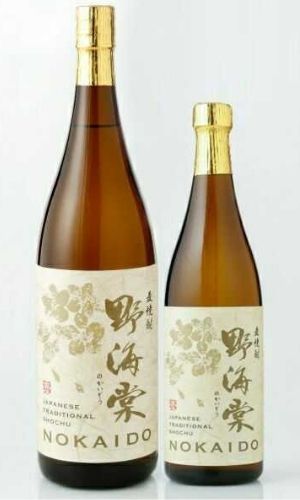 麦が豊かに香る麦焼酎「野海棠」