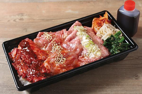 金肉の金肉3種焼肉弁当
