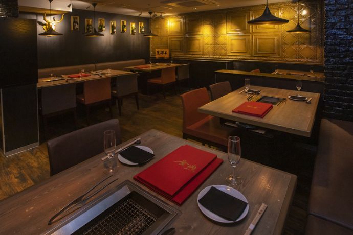 金肉の店内