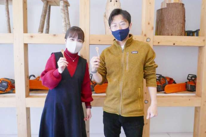kiondの木のワークショップ「カトラリー作り体験」
