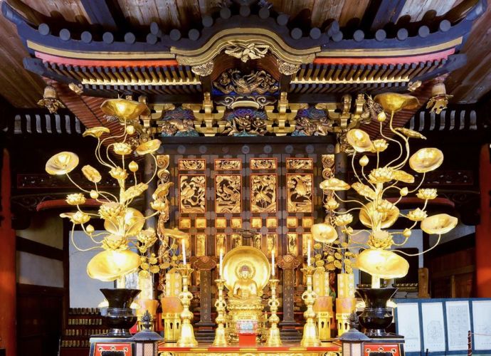 国上寺の御本尊「阿弥陀如来」