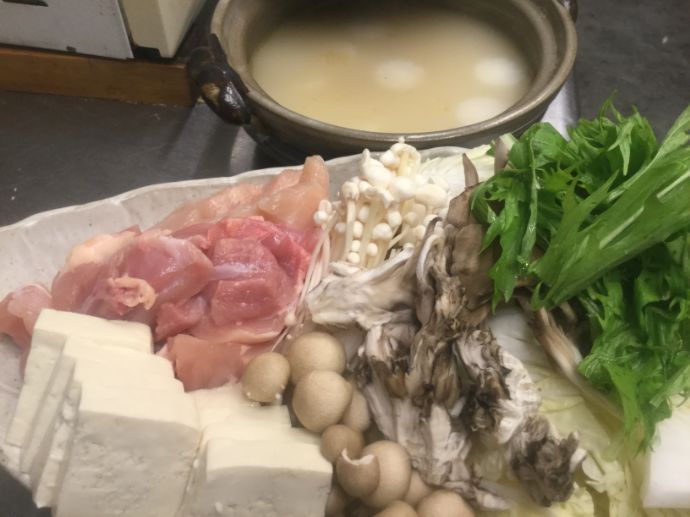 こまの水炊き食材