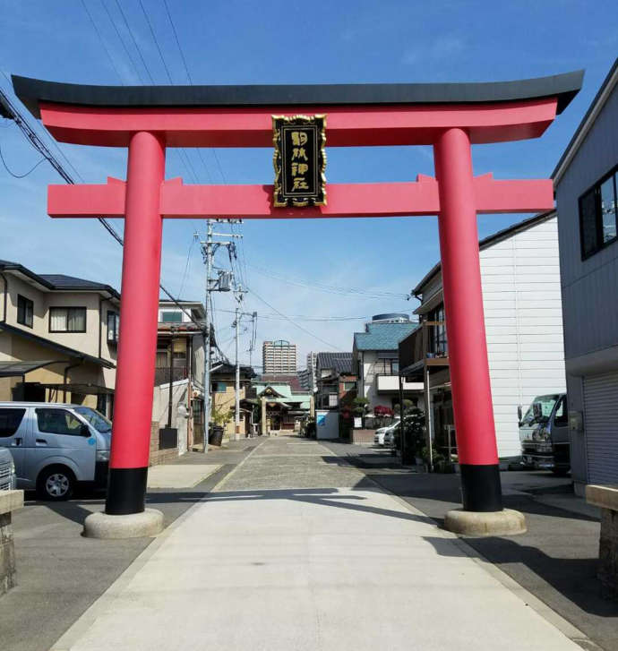 駒林神社の大鳥居