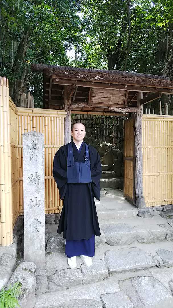 京都府左京区の詩仙堂丈山寺の副住職