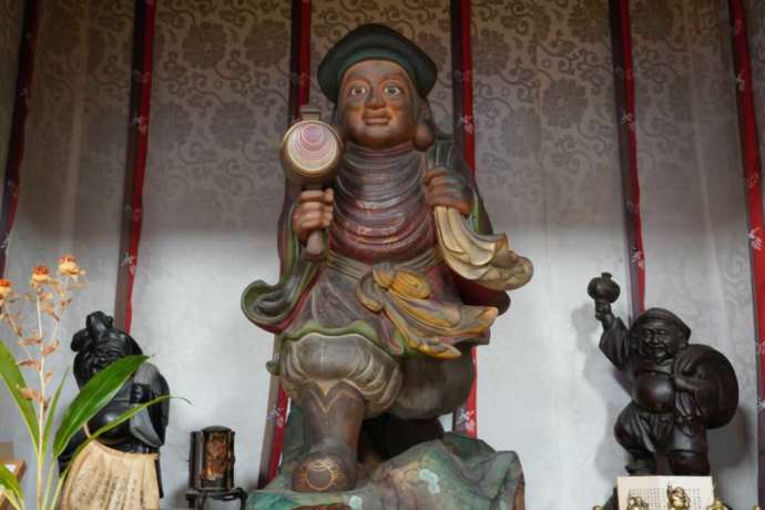 正法寺の宝生殿にある大黒天