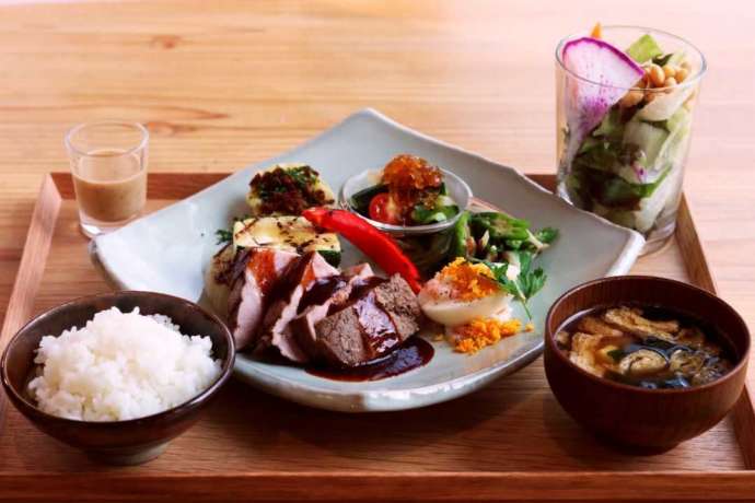 イートインメニューのましこのごはん定食