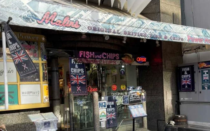 マリンの正面