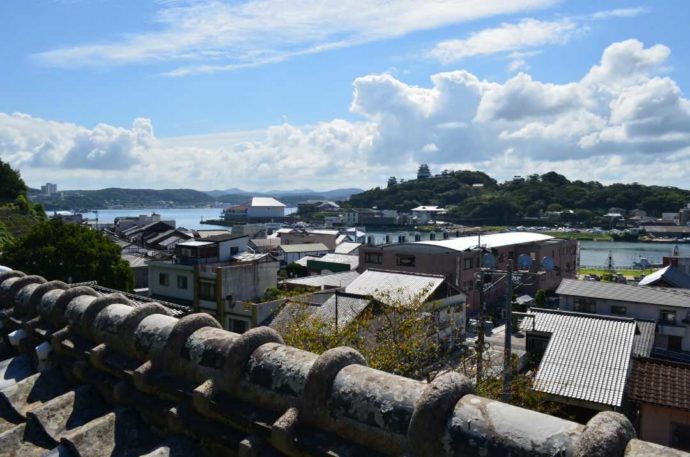 松浦史料博物館からの展望
