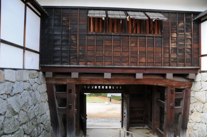 二之丸史跡庭園の門