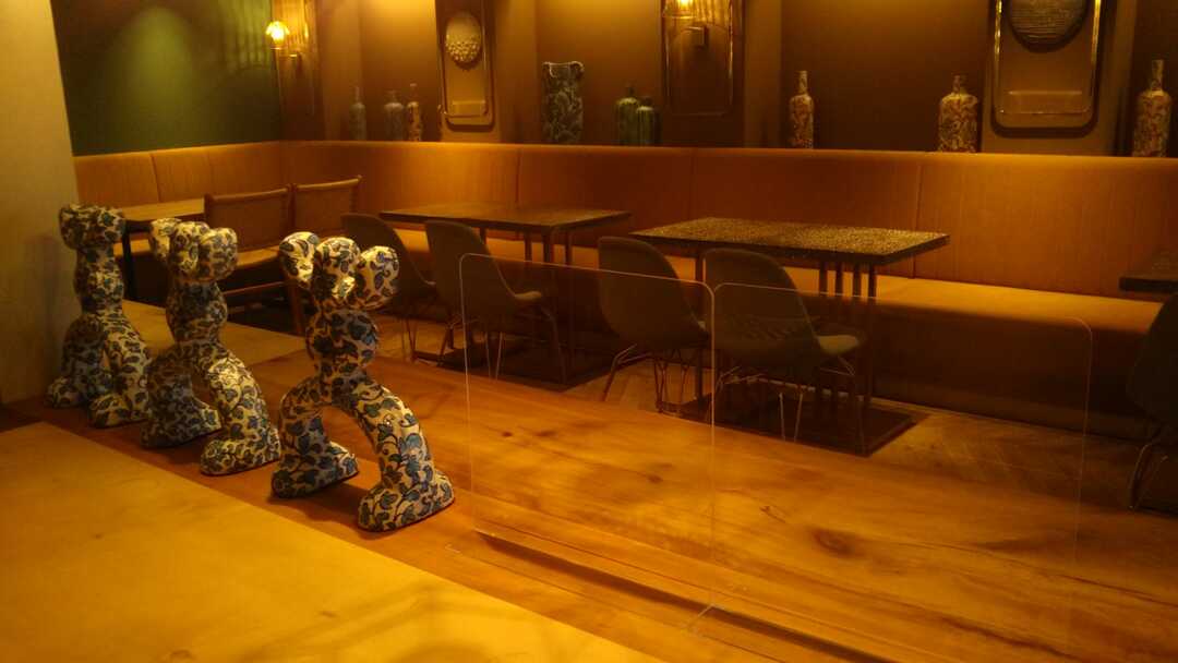 京都府京都市にあるミカサデコ＆カフェ キョウトの店内の雰囲気