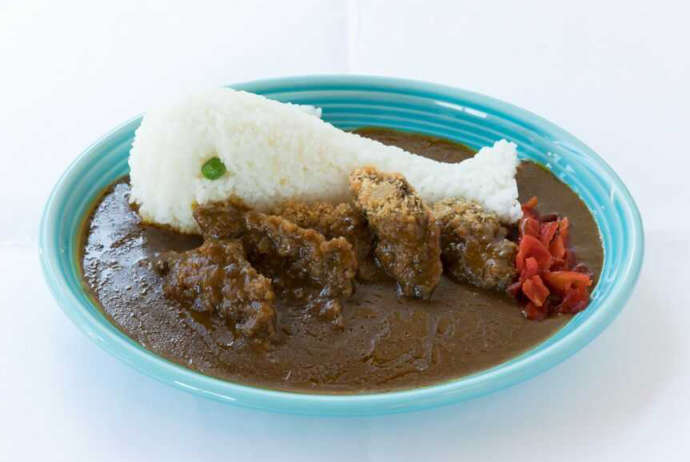道の駅たいじの鯨カツカレー