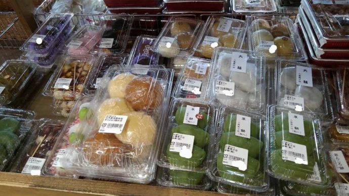 道の駅みかもで販売している和菓子