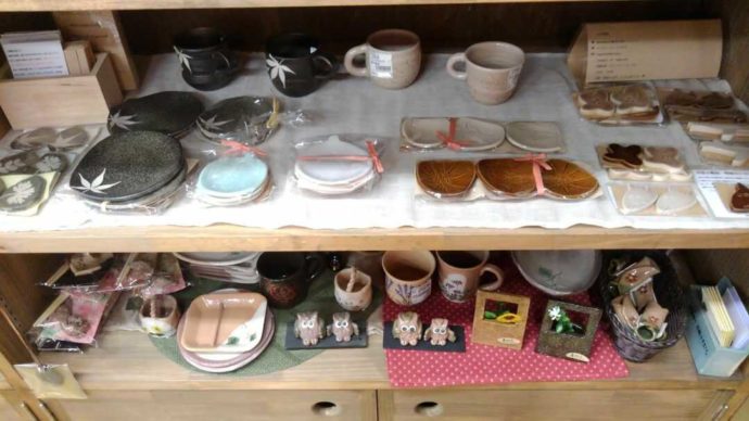 道の駅みかもで販売している工芸品