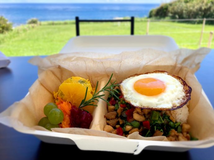 東京都三宅島にある「Terrace cafe Restaurant GIZMO(ギズモ)」