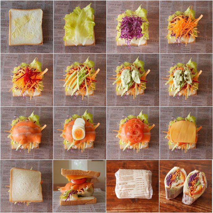 「Terrace cafe Restaurant GIZMO(ギズモ)」のGIZMOサンド