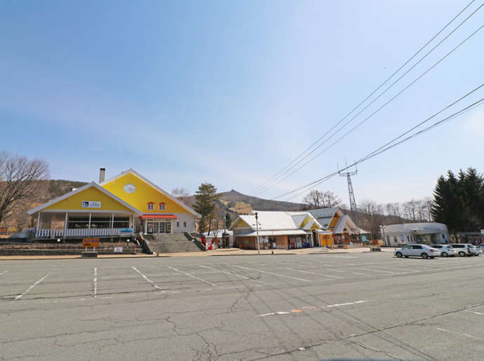 岩手県宮古市にある道の駅区界高原の外観