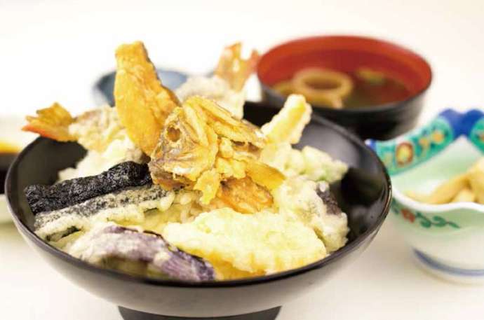 川魚「あめご」を使った天丼