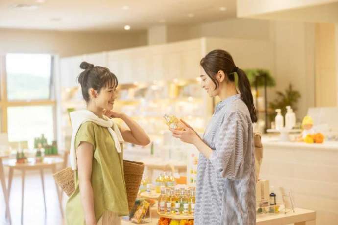「homeナチュの森店」のスキンケア用品