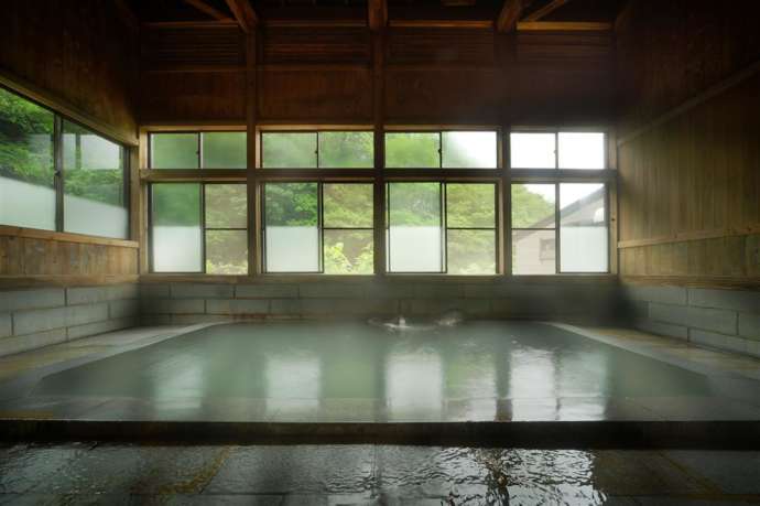 滑川温泉 福島屋の混浴内風呂