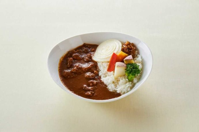 『カフェ・スコーラ』の淡路牛の牛すじカレー