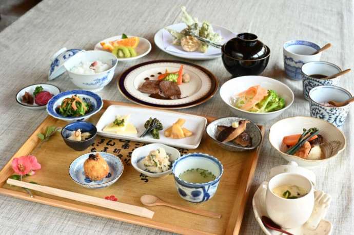 3,800円コースお肉の料理写真