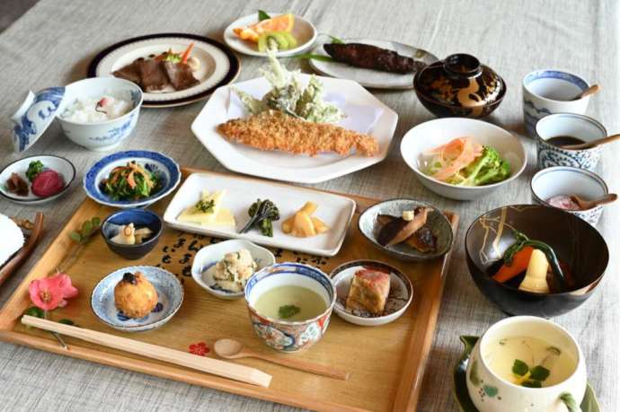 6,500円コースの料理写真