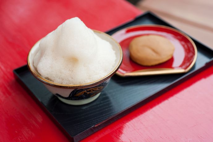 沖縄県南城市の「おきなわワールド」にある「ブクブクー茶屋」で飲めるブクブクー茶