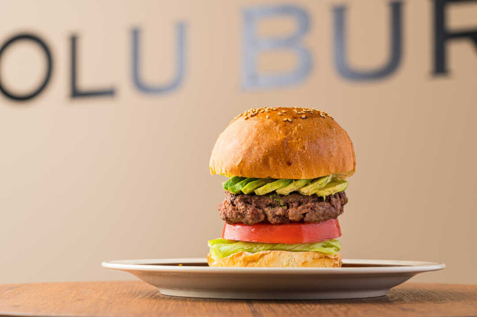 olu_burger_kyotoのアボカドバーガー