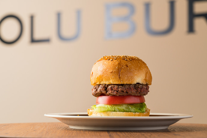olu_burger_kyotoのハンバーガー