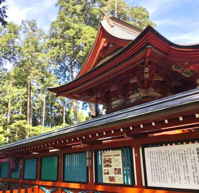 国指定重要文化財の大前神社の御本殿