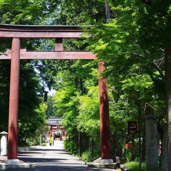 大前神社の表参道