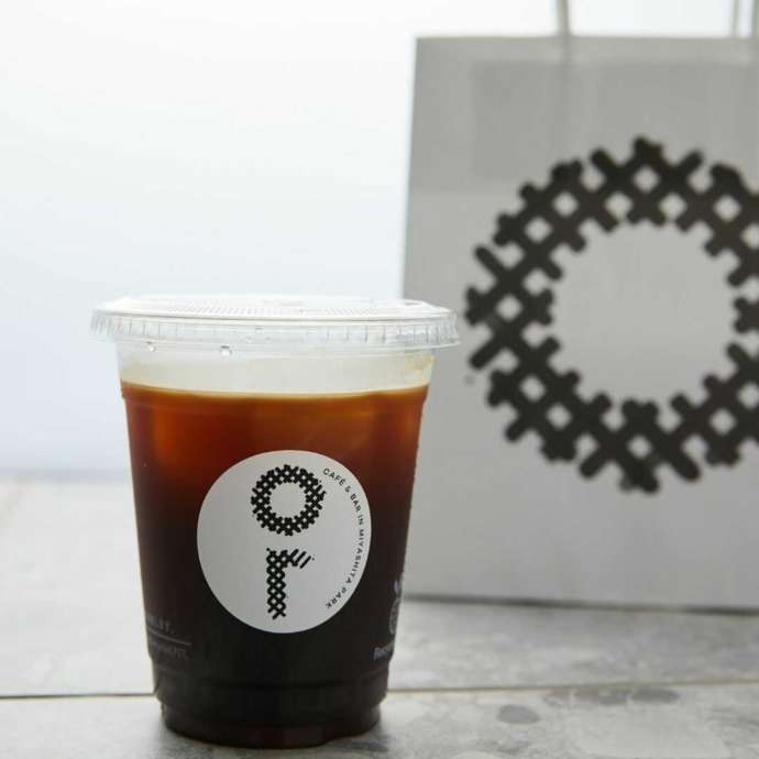 or MIYASHITA PARKのアイスコーヒー