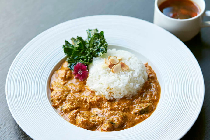 アールツーサパークラブのベジタブルカレー