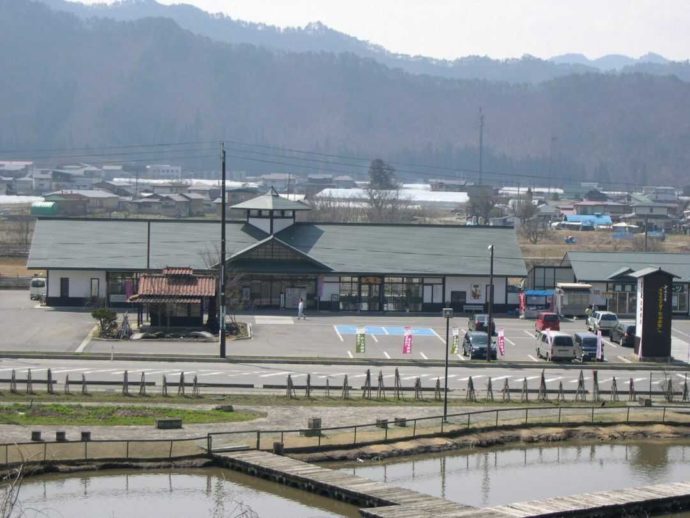 道の駅「たかはた」の全景写真