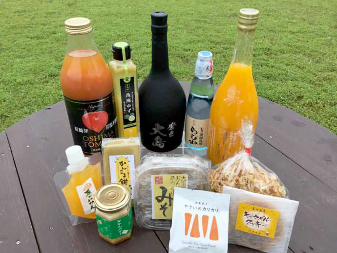道の駅さいかいで販売しているお土産品