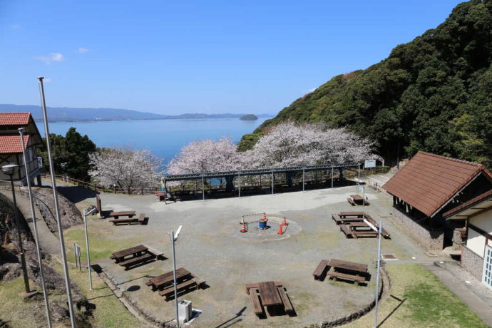 崎野自然公園から眺める大村湾