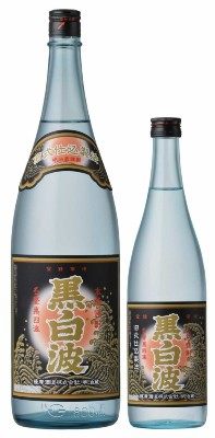 黒麹のコクある味わいが特徴の「黒白波 明治蔵」