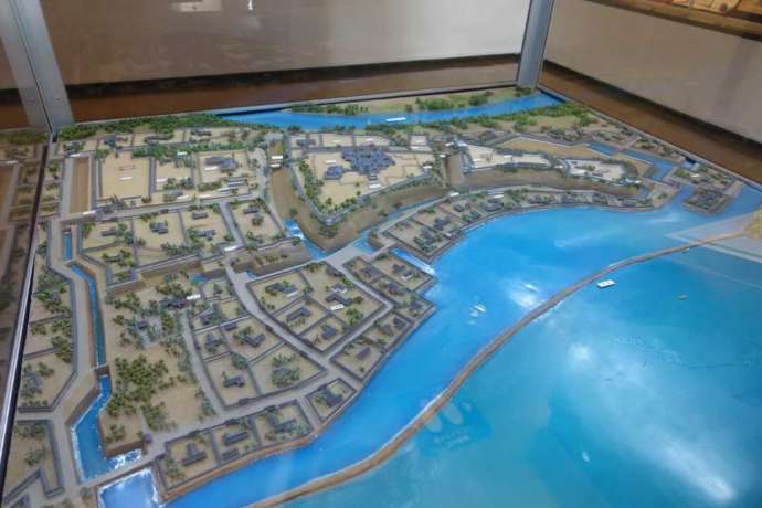 水戸市立博物館の常設展の歴史部門の展示